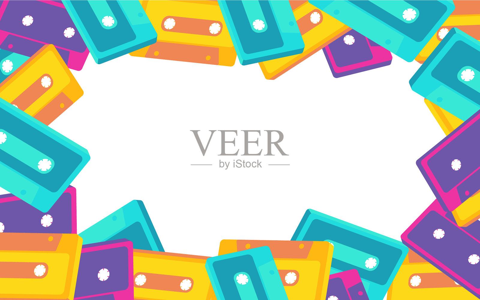 框架从旧复古复古潮古董插画图片素材