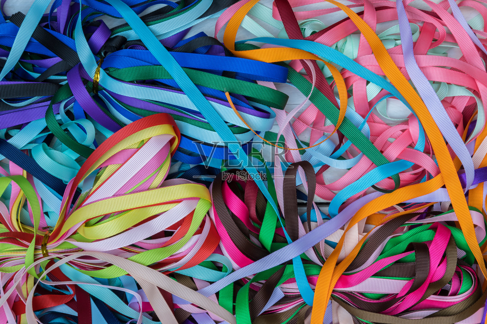 许多彩色的礼品丝带填充图片背景照片摄影图片