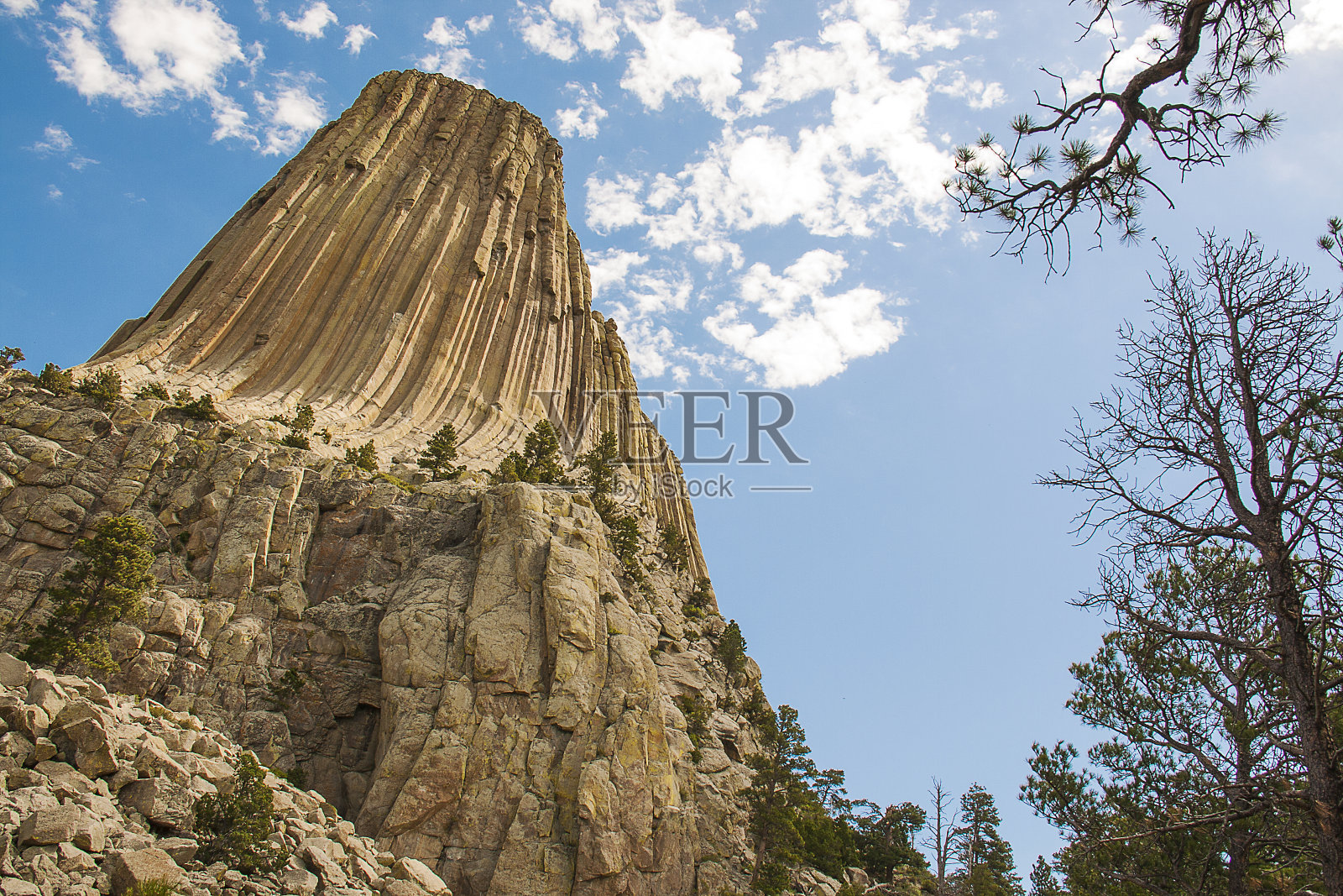 魔鬼的塔照片摄影图片