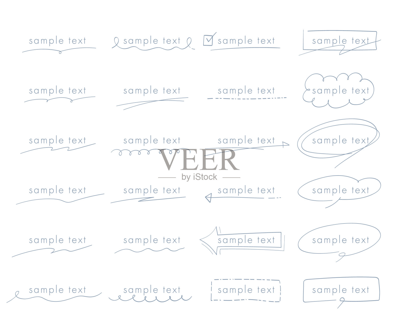 集标题索引模板，框架，装饰，装饰插画图片素材