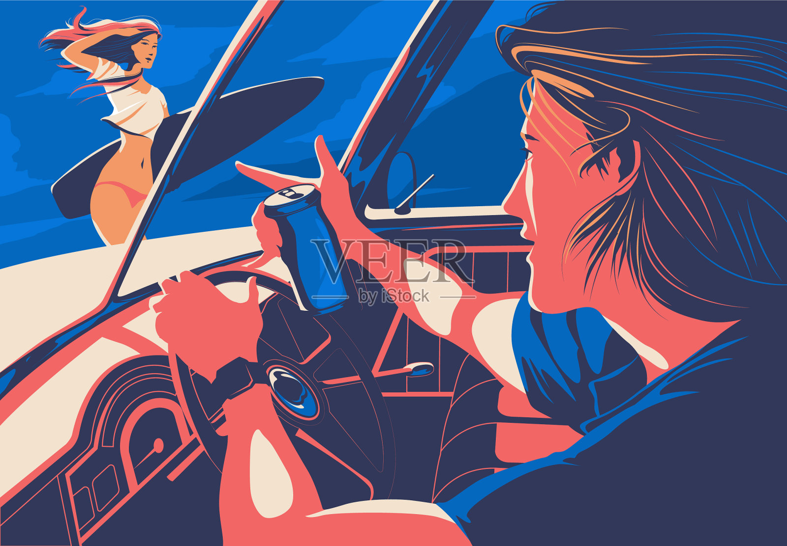 first与插画图片素材