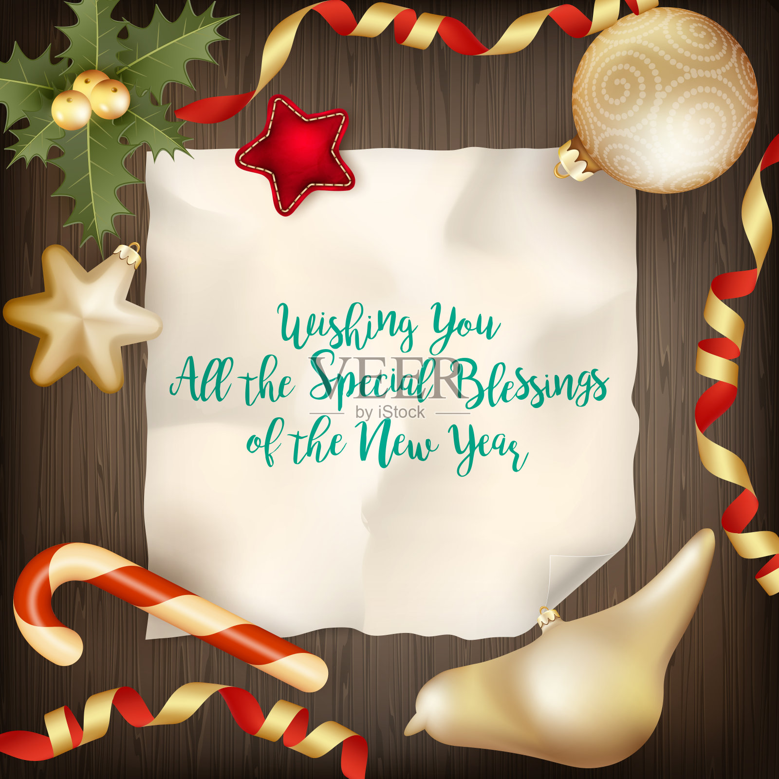 圣诞贺卡快乐。每股收益10设计模板素材