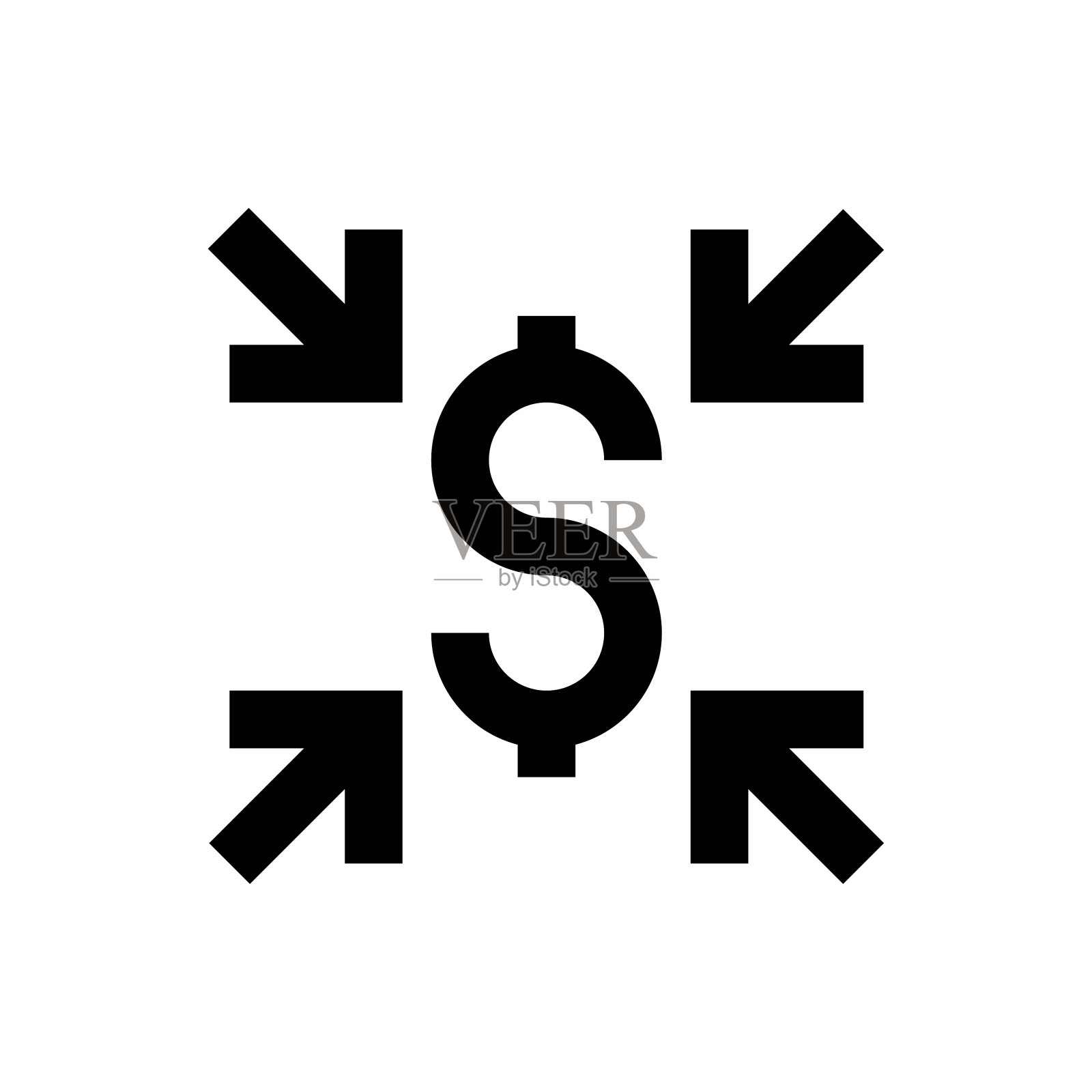 美元插画图片素材