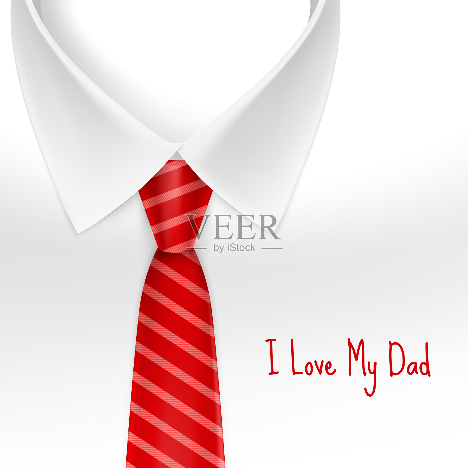 祝您父亲节快乐。每股收益10插画图片素材