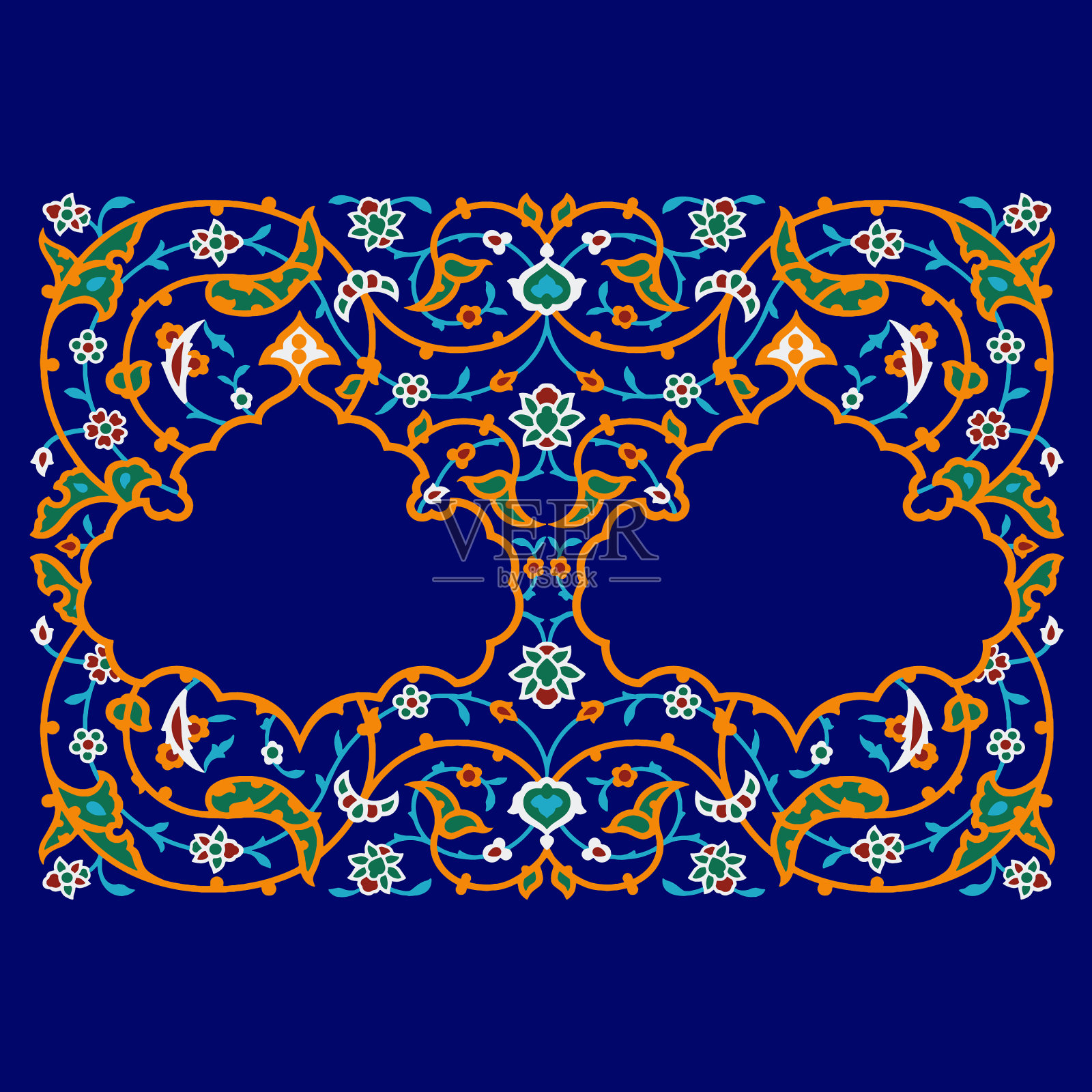 设计新的框架宗教和伊斯兰海报插画图片素材