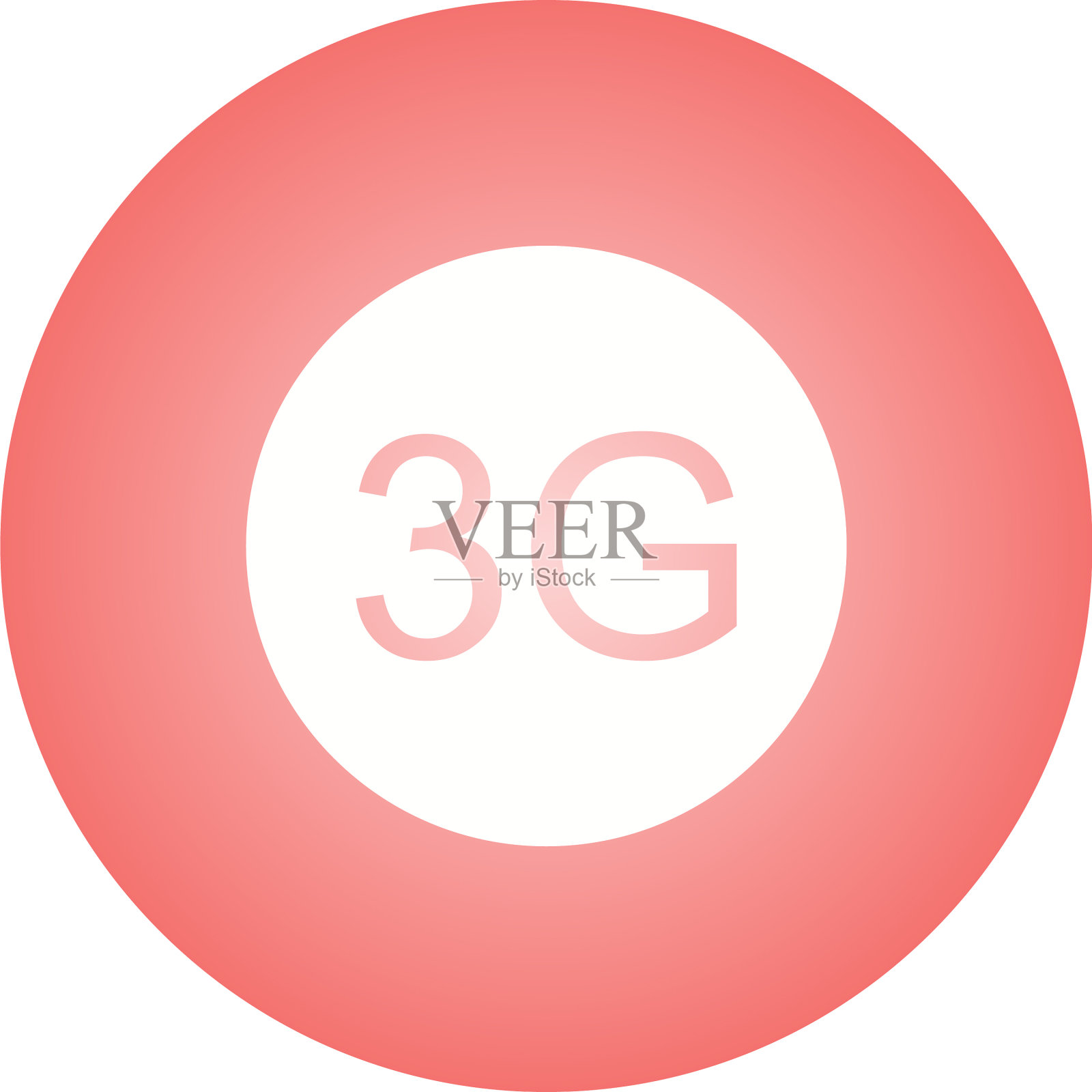 美丽的3g字形图标图标素材