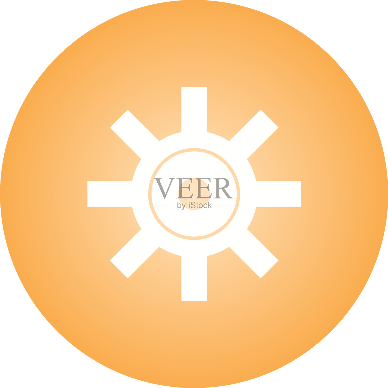 美丽的设置字形图标图标素材