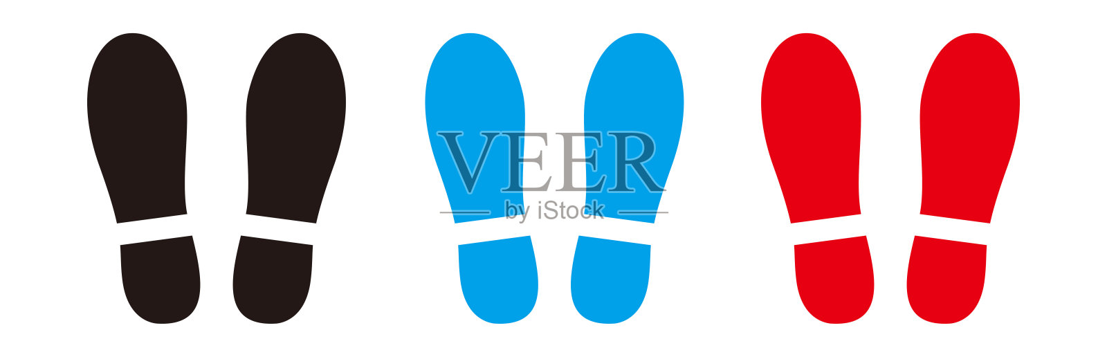 说明社交距离图标插画图片素材