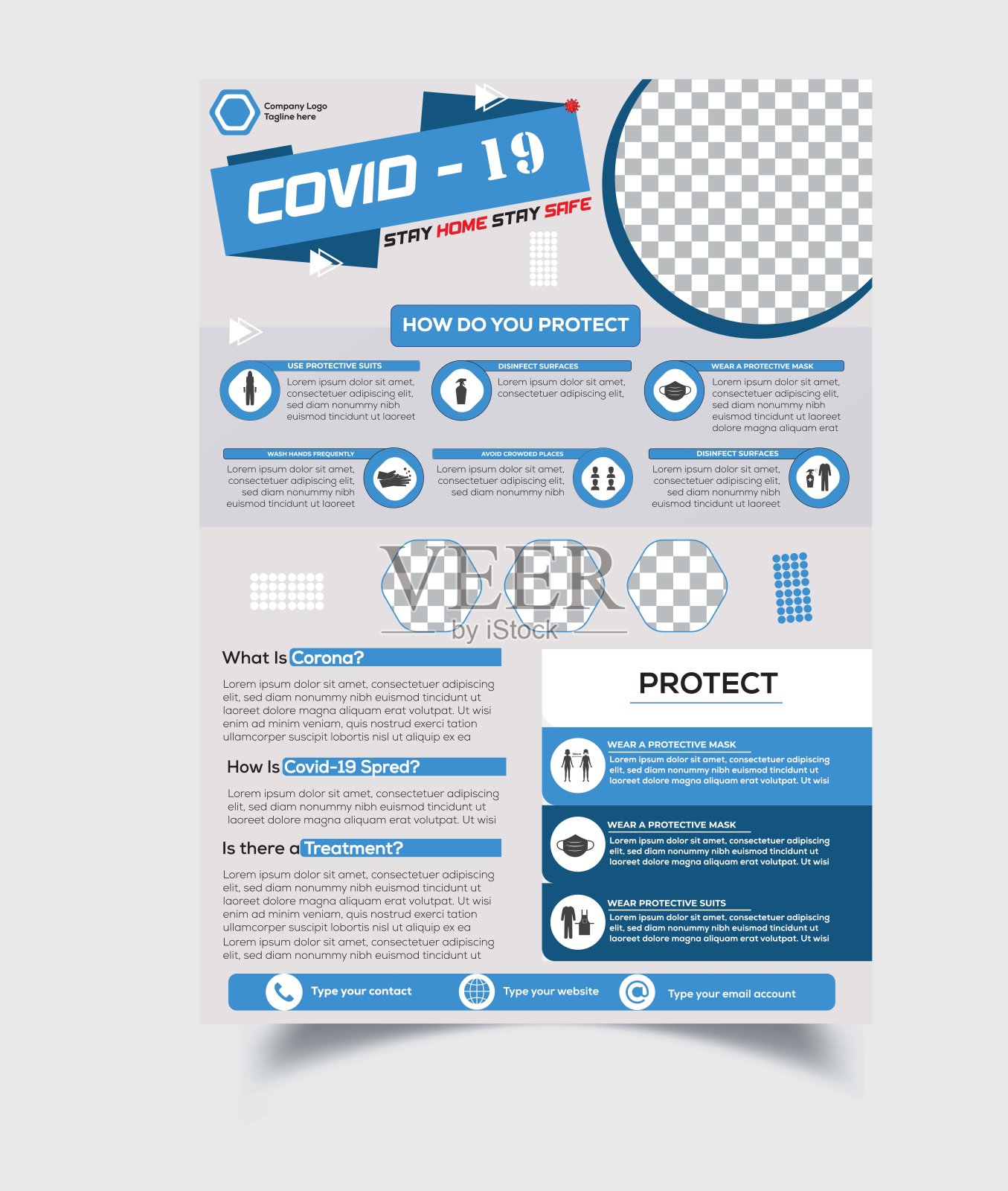 科维德传单设计模板素材