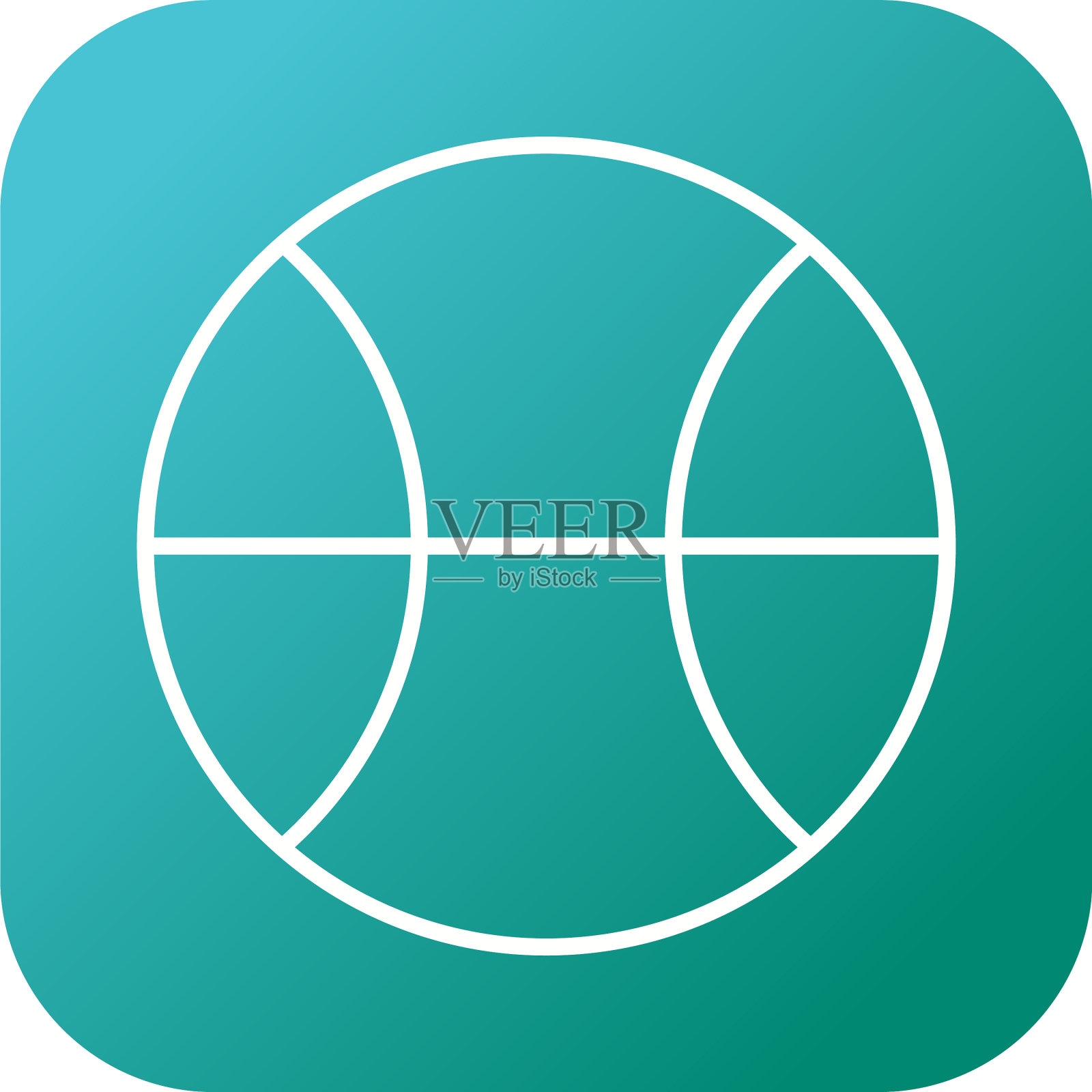 独特的球线图标插画图片素材