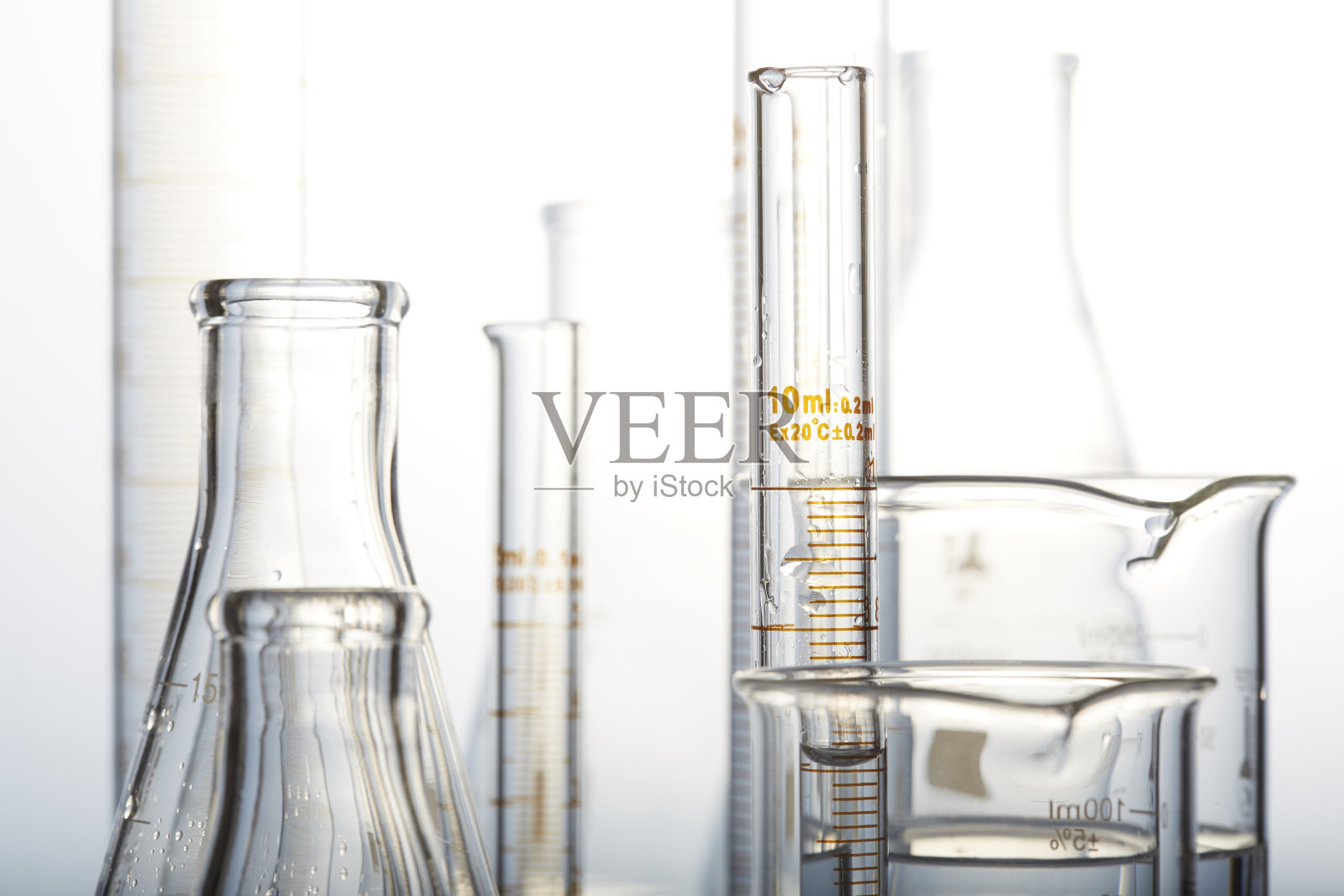 科学玻璃器皿的收藏照片摄影图片