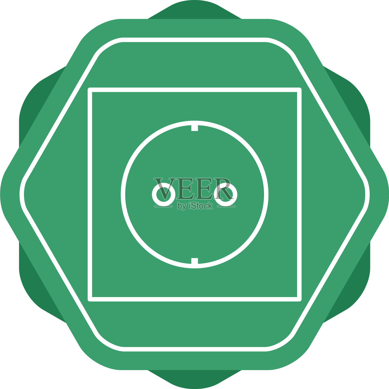 独特的插座ii线图标插画图片素材