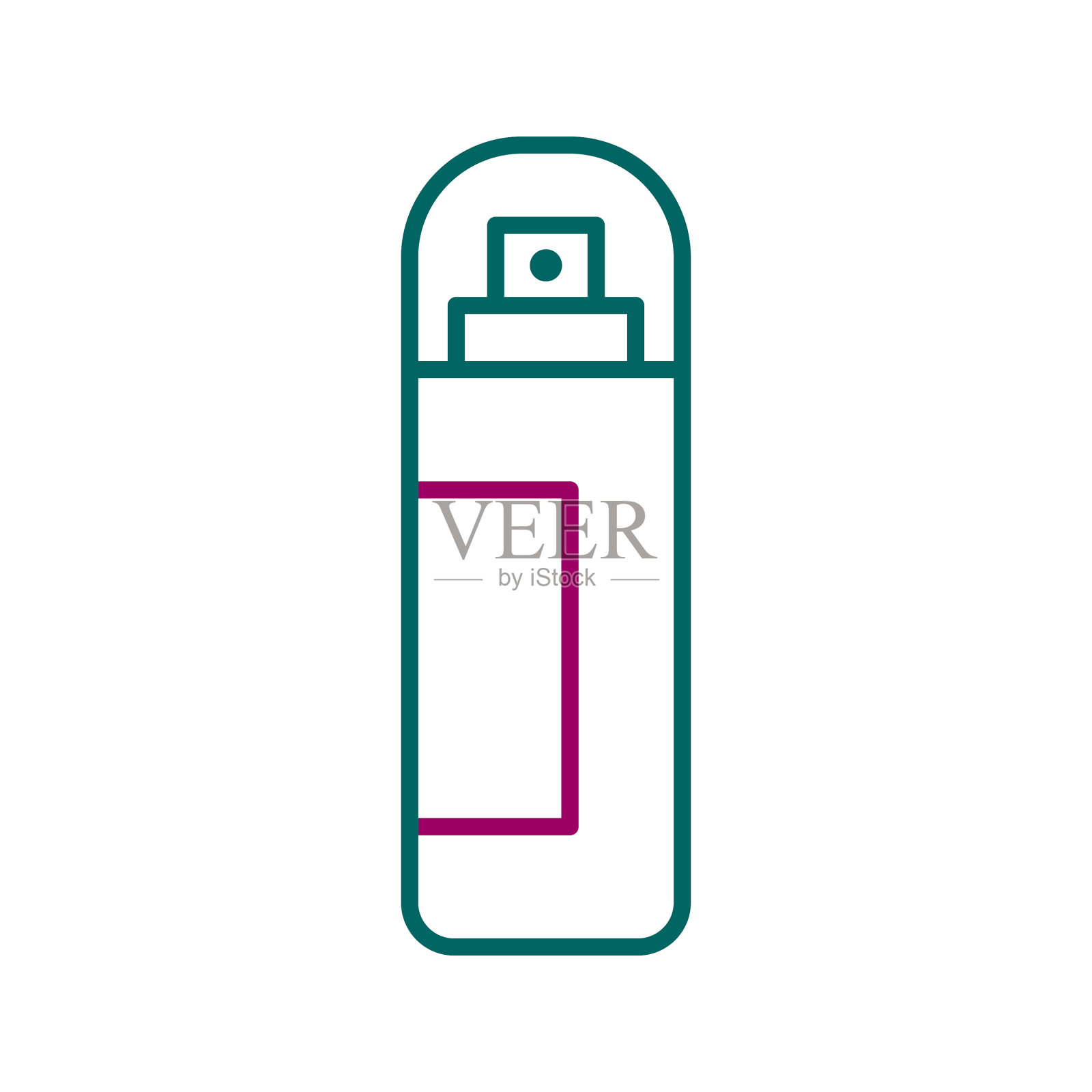 独特的喷淋线图标图标素材