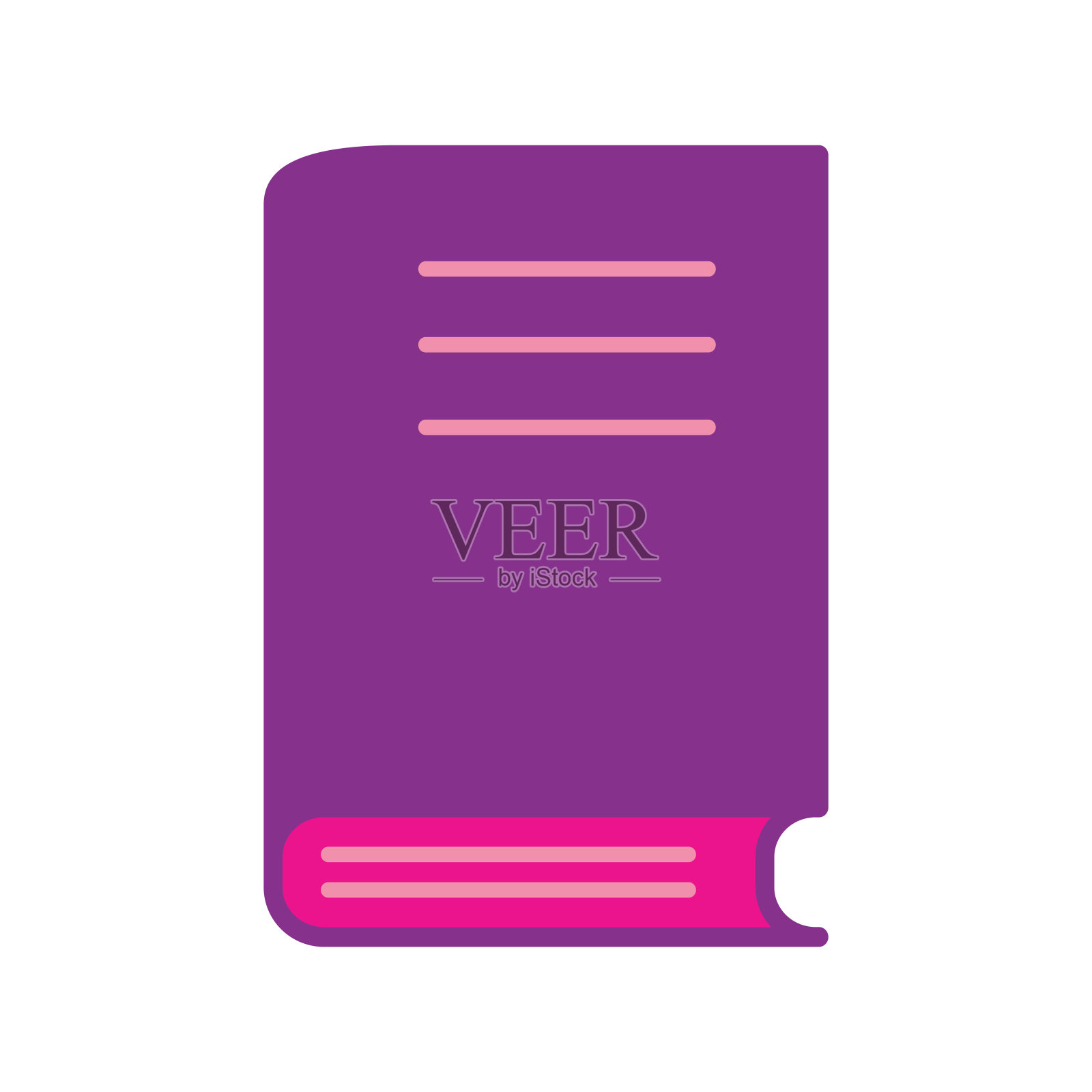 书图标设计矢量模板插画图片素材