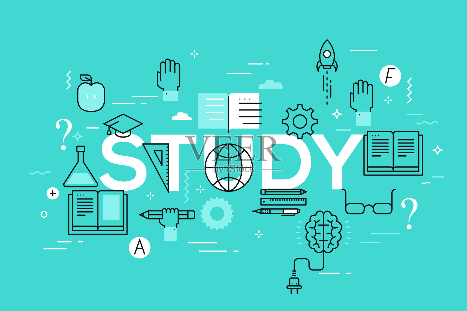 细线矢量概念插画图片素材