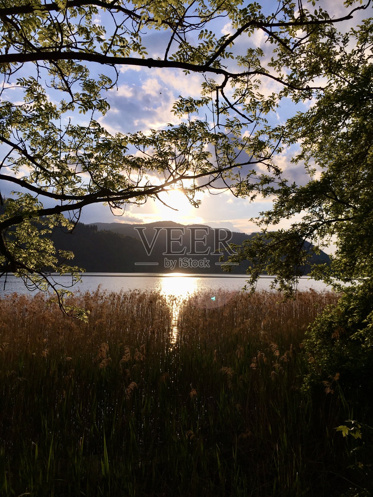 Schliersee，上巴伐利亚，德国照片摄影图片