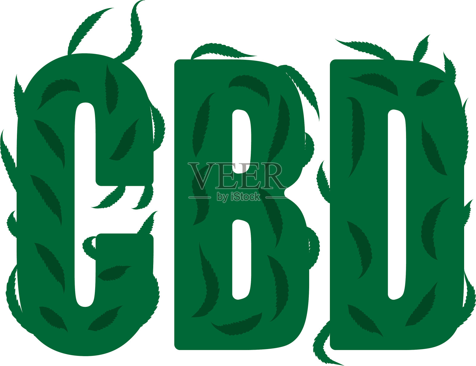 cbd形象设计元素图片