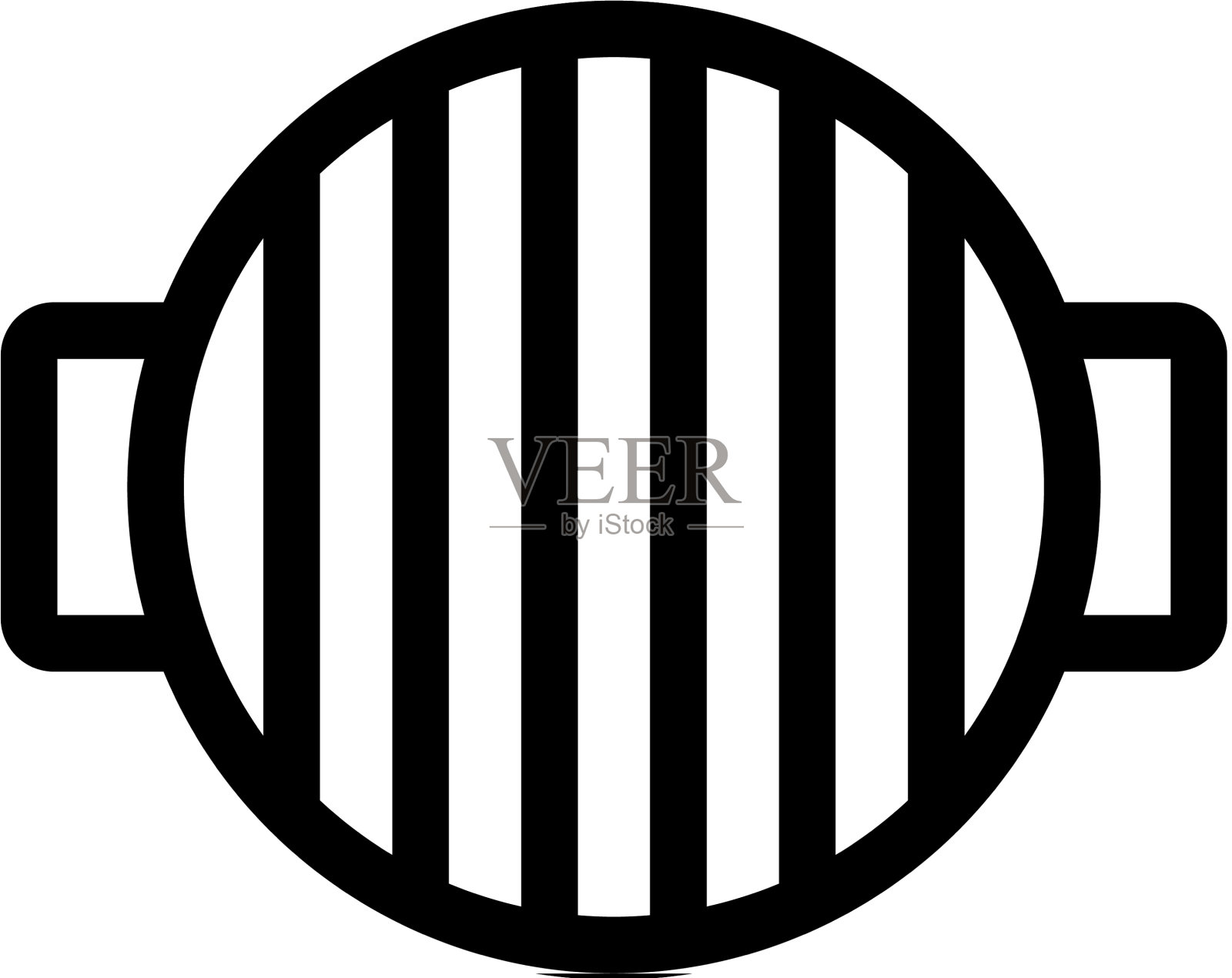 牛排肉图标孤立轮廓符号图标素材