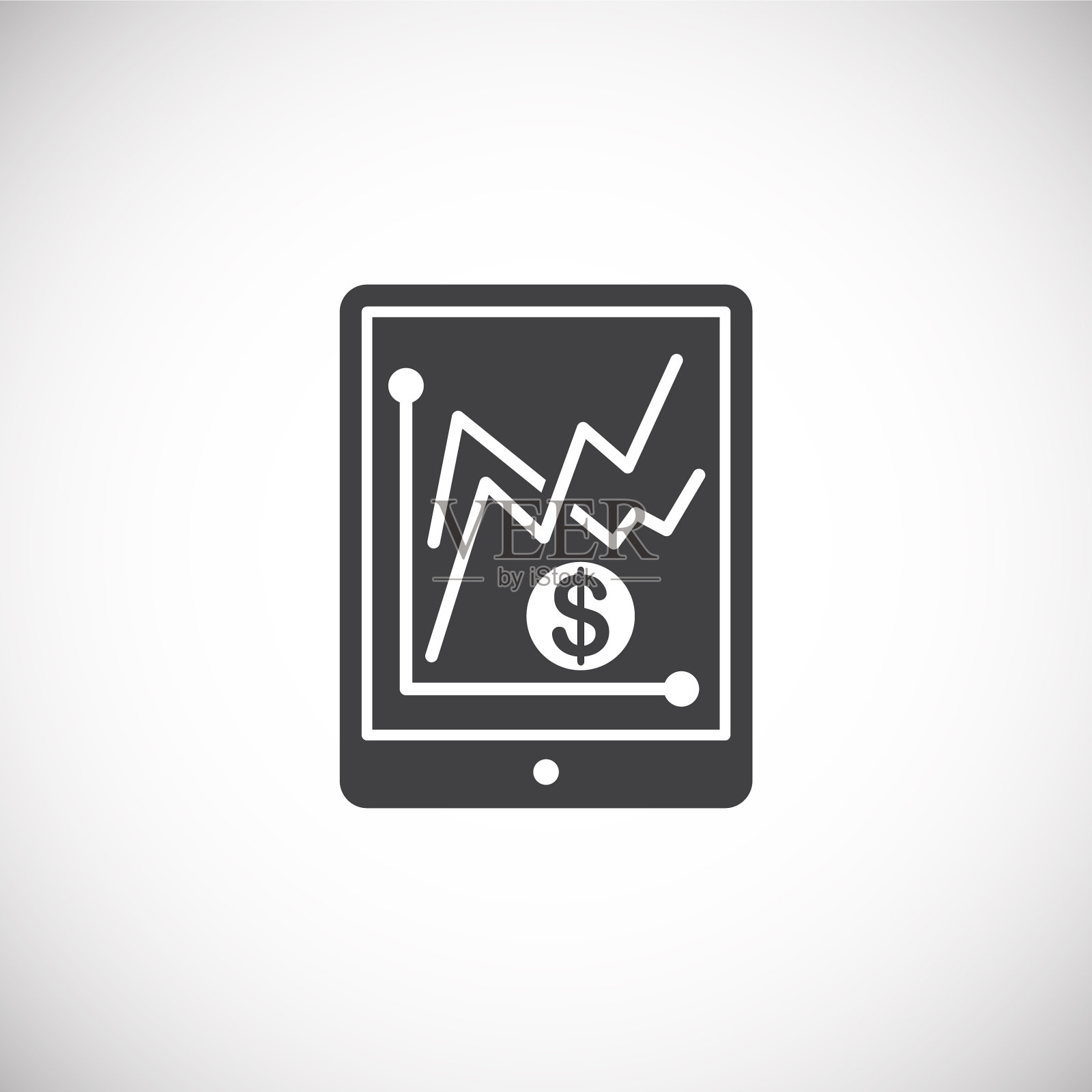 投资相关图标背景图形插画图片素材