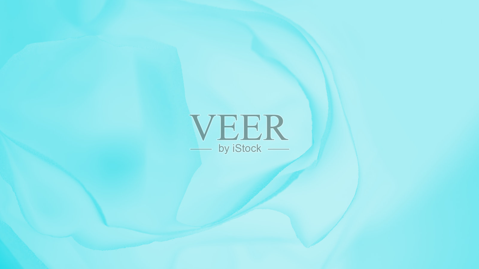 苍白细腻柔和的海蓝宝石梯度抽象16:9全景背景照片摄影图片