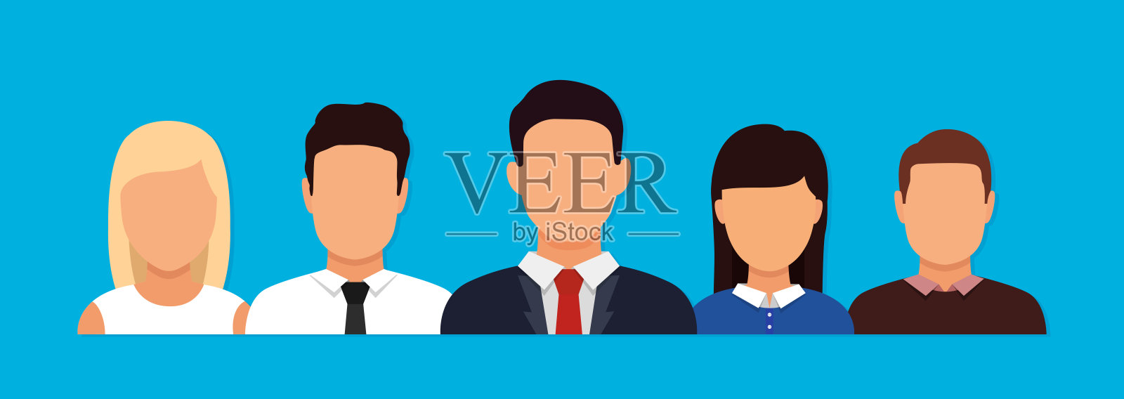 在团队的头脑风暴。社交网络图标。人们在谈论矢量图标插画图片素材