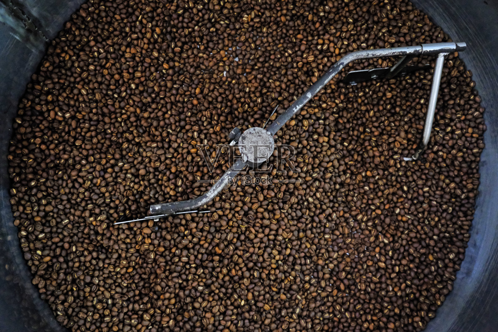 咖啡，从种植园到杯子照片摄影图片