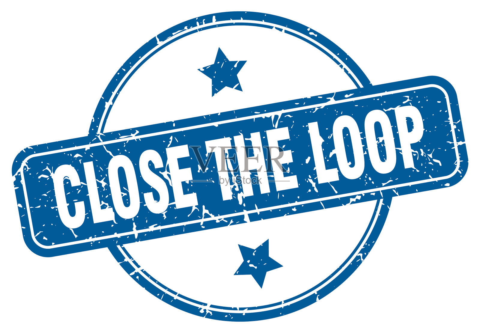 闭环邮票闭环古董插画图片素材