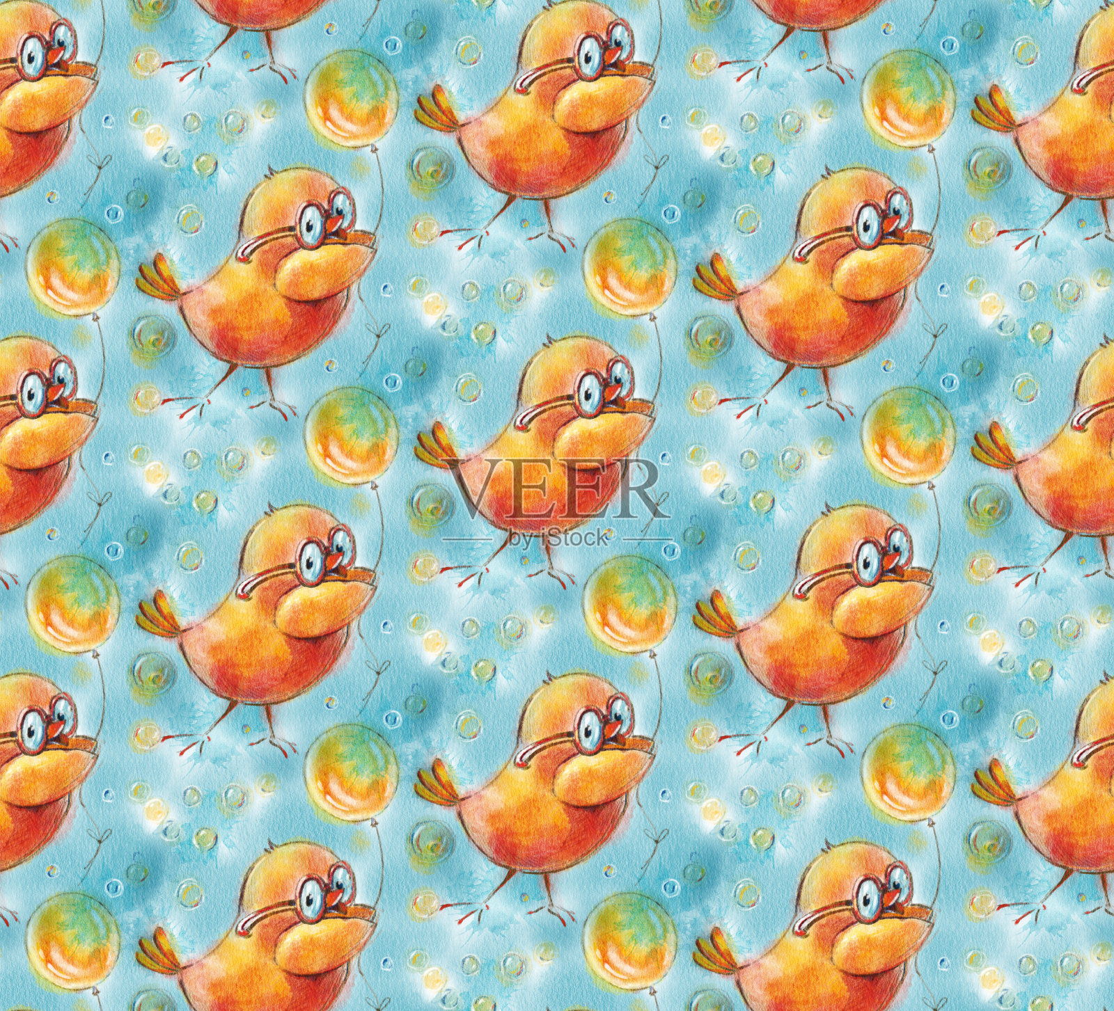 卡通鸟插画图片素材