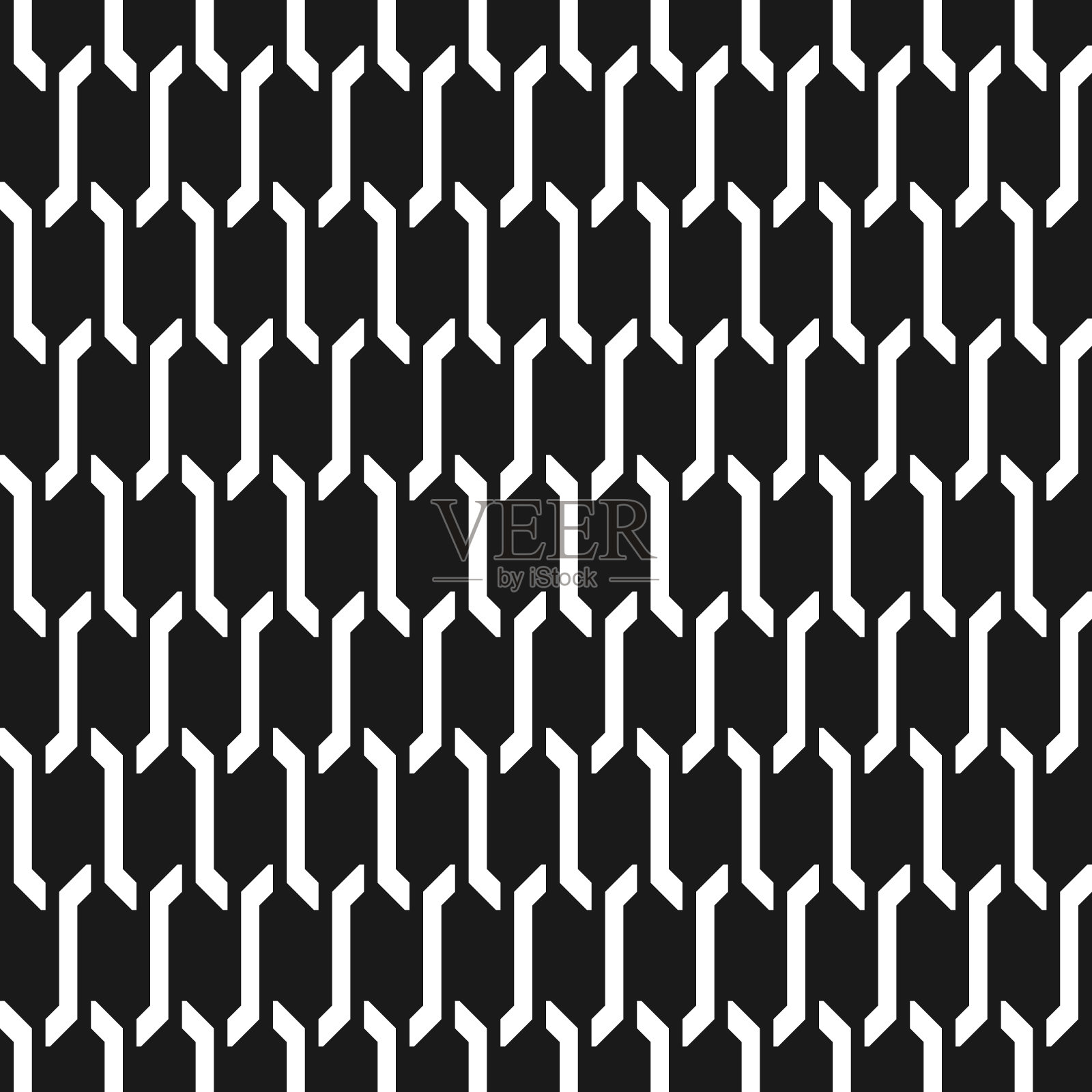 无缝几何抽象图案插画图片素材