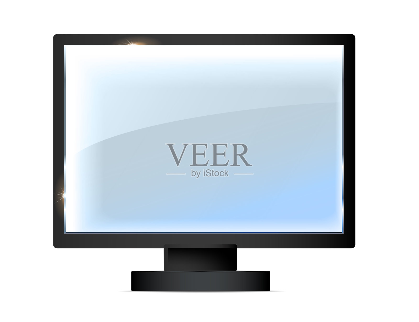 空白的白色广告海报广告牌插画图片素材