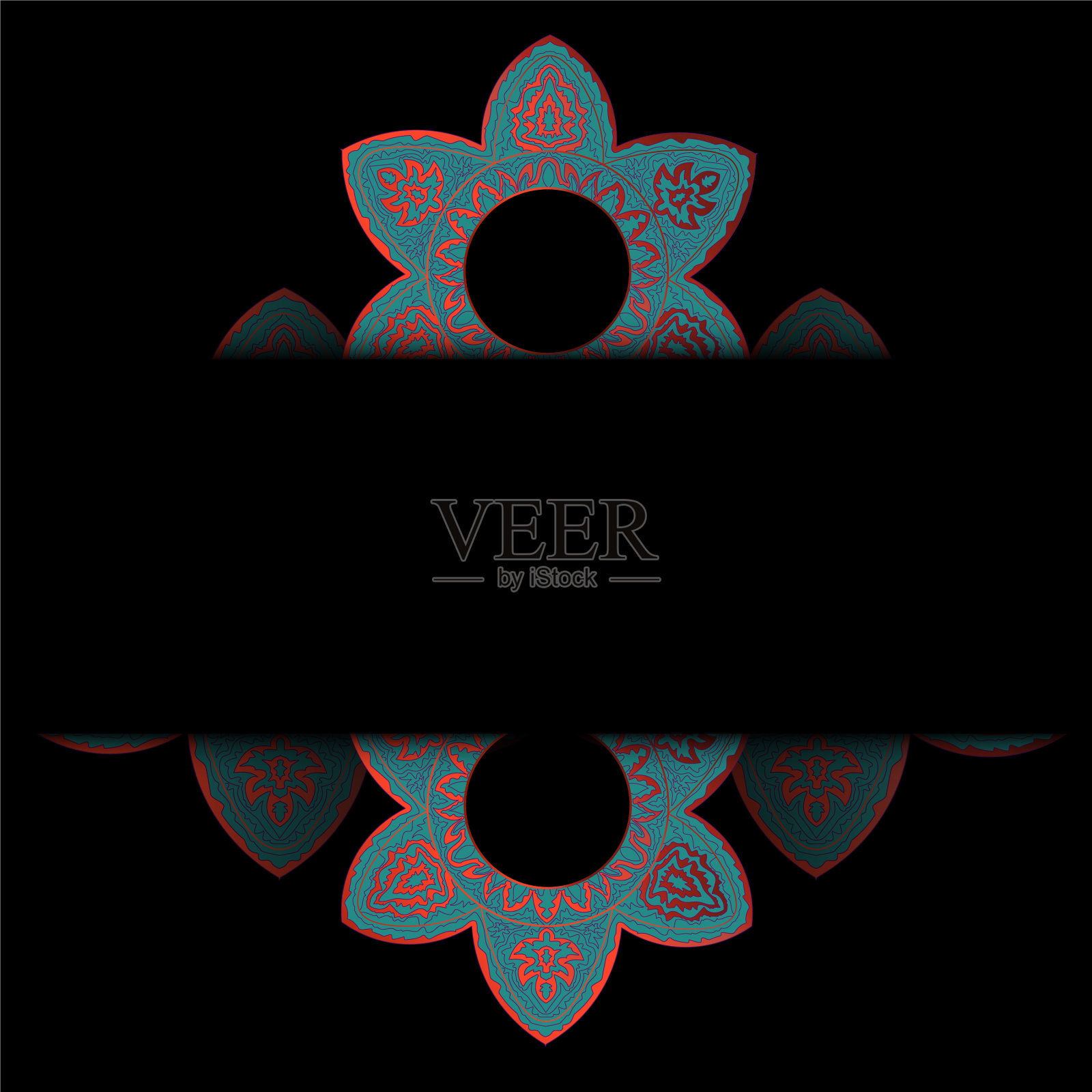 装饰现代线条艺术请柬用插画图片素材