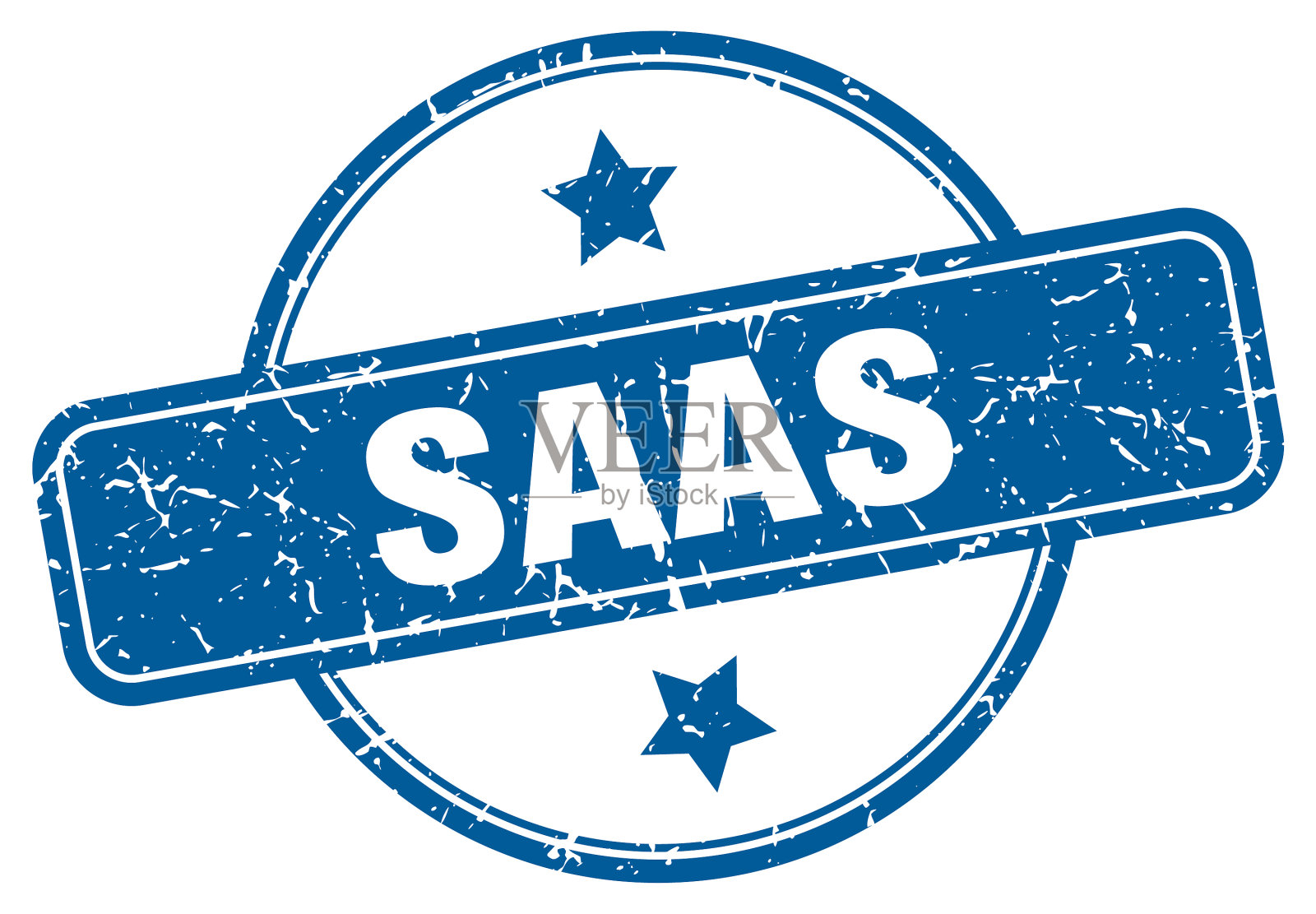 Saas戳记Saas round vintage grunge标志Saas插画图片素材