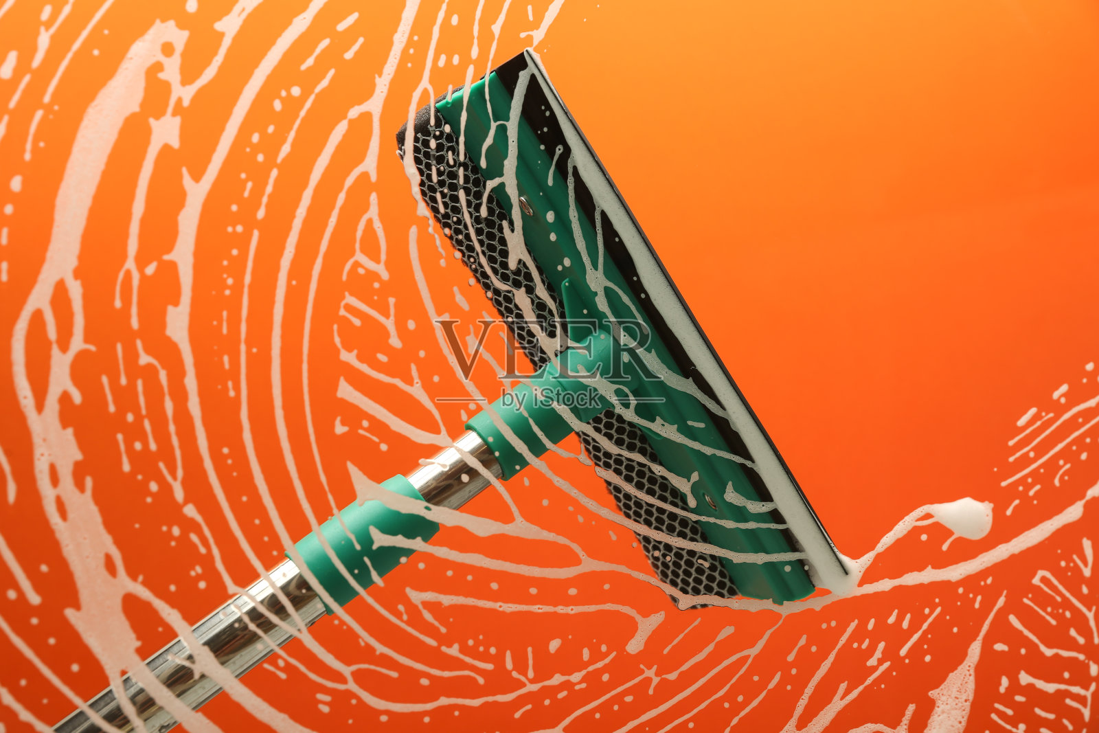 清洗窗户的概念照片摄影图片