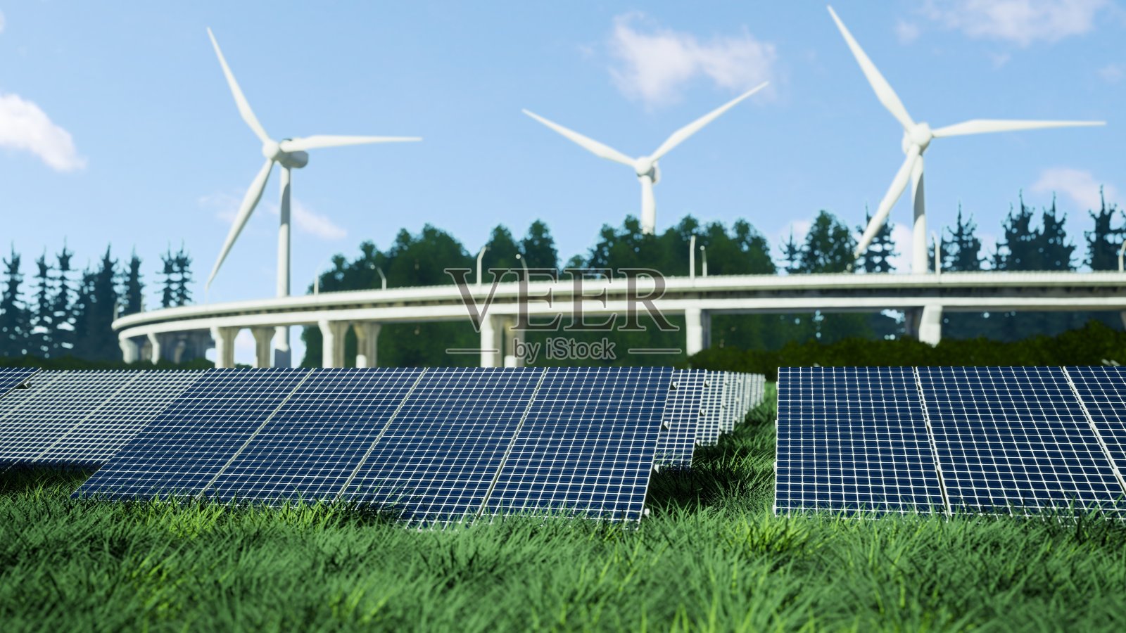 太阳能电池板照片摄影图片