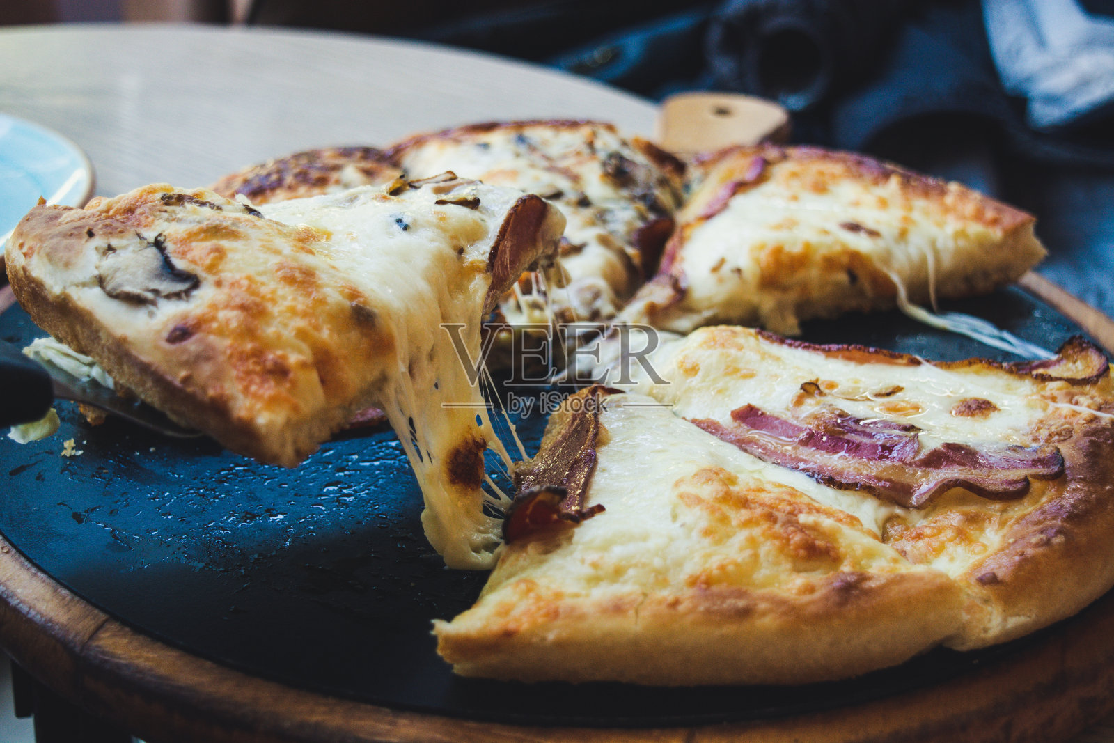 片披萨照片摄影图片