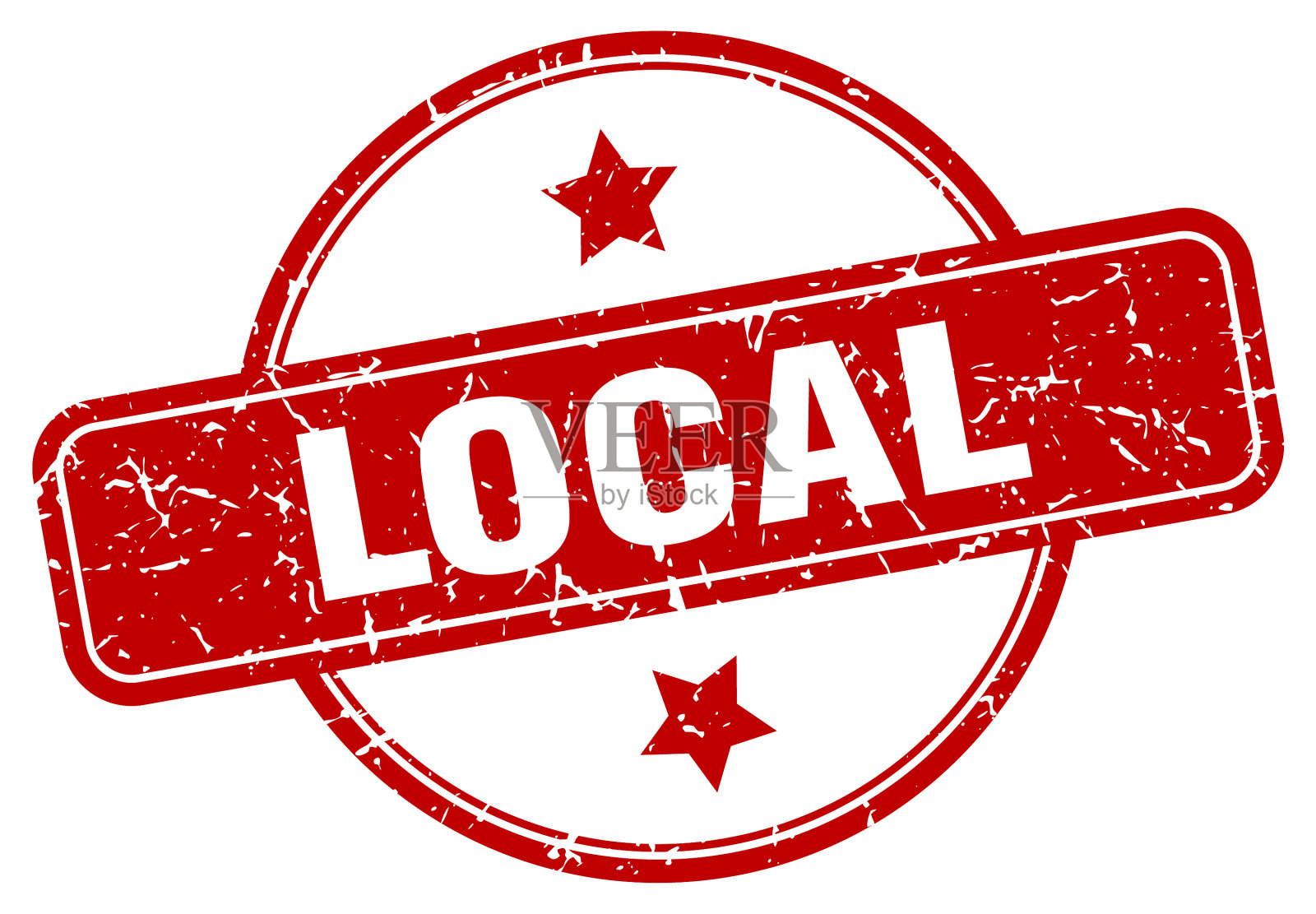 当地的邮票当地的圆形古董垃圾标志当地插画图片素材