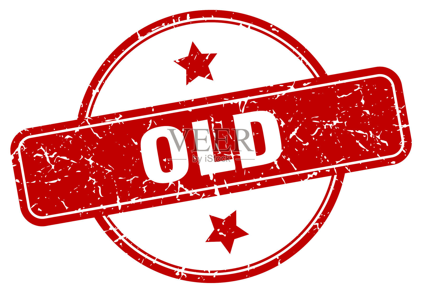 旧的邮票，旧的圆形，老式的垃圾标志，旧的设计元素图片