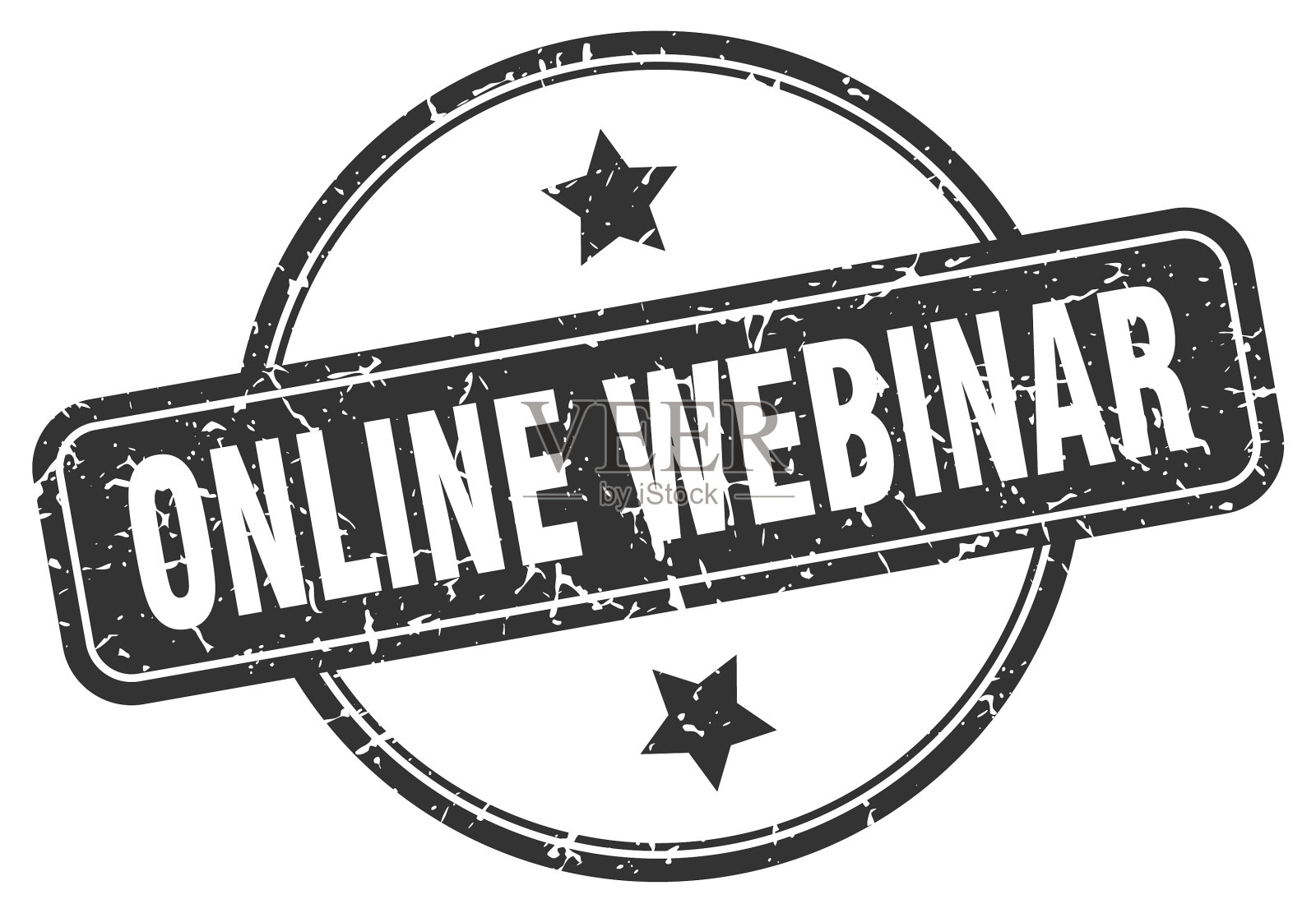 在线网络研讨会插画图片素材