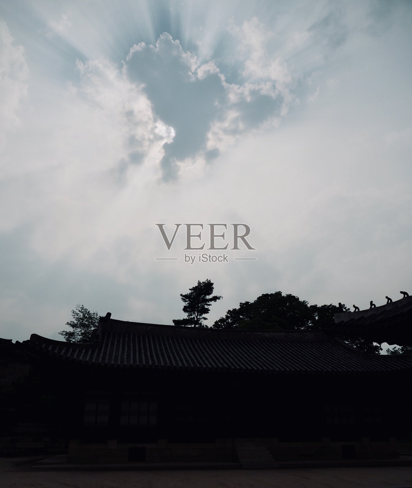 韩国传统宫殿昌德宫照片摄影图片