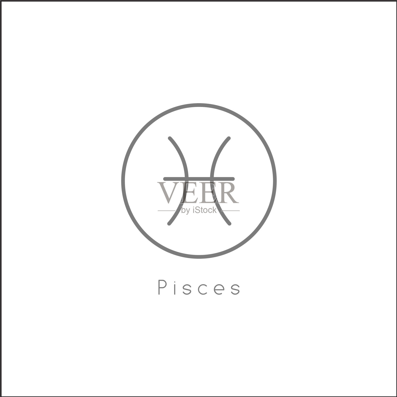 女孩的星座插画图片素材