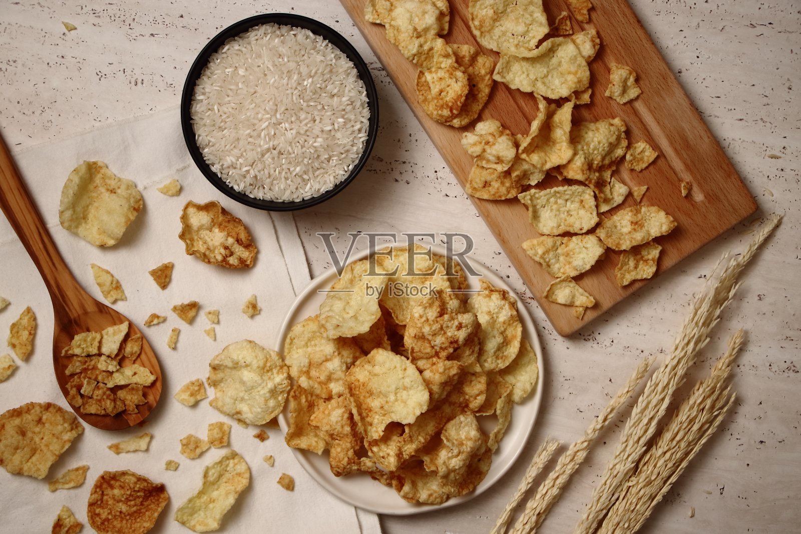 传统米片概念摄影照片摄影图片