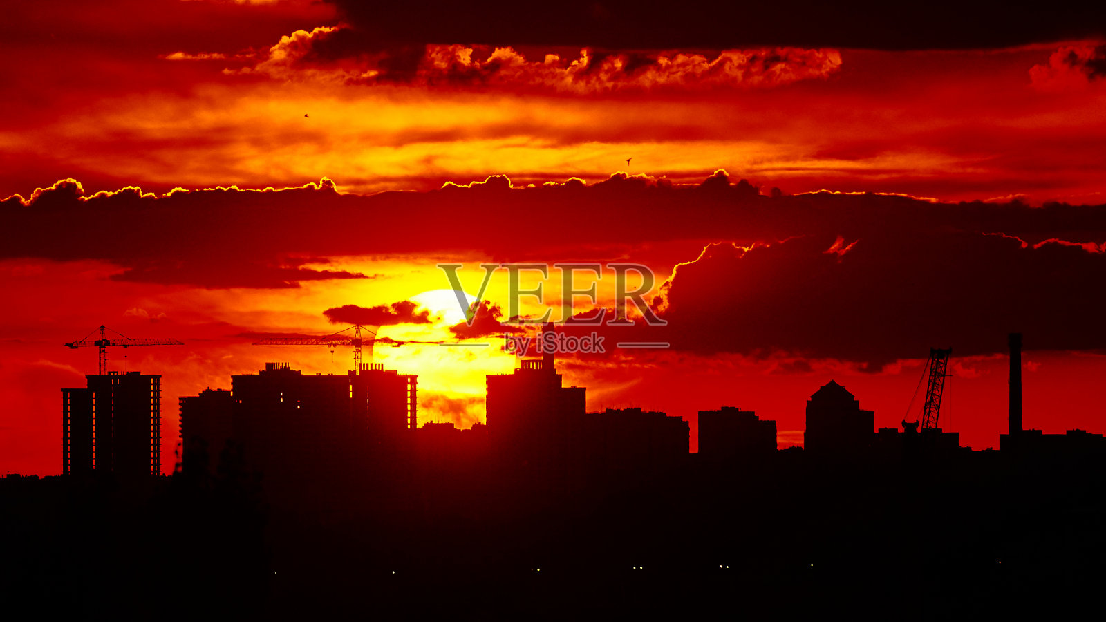 日落照片摄影图片