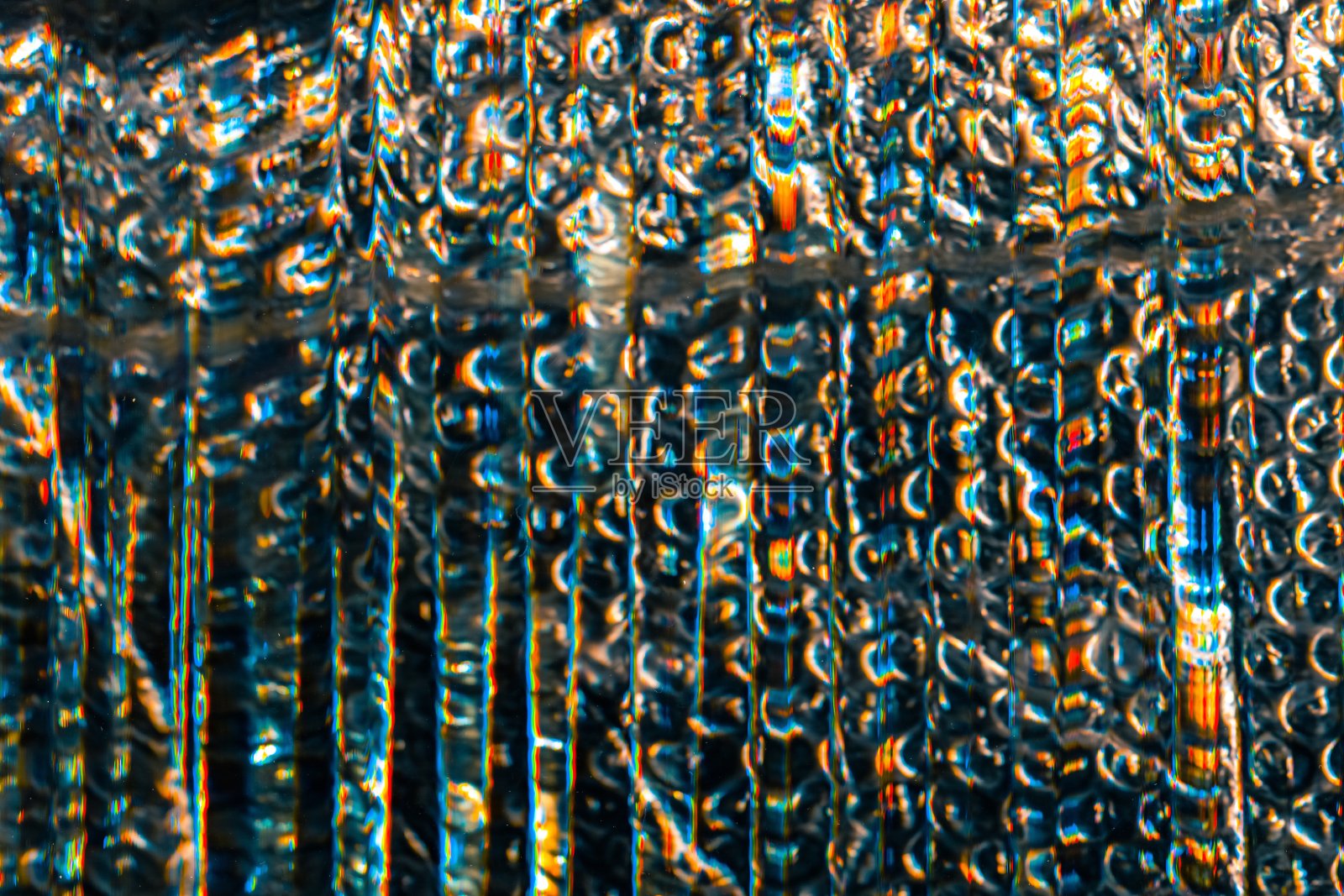 金属抽象背景与虹彩照片摄影图片