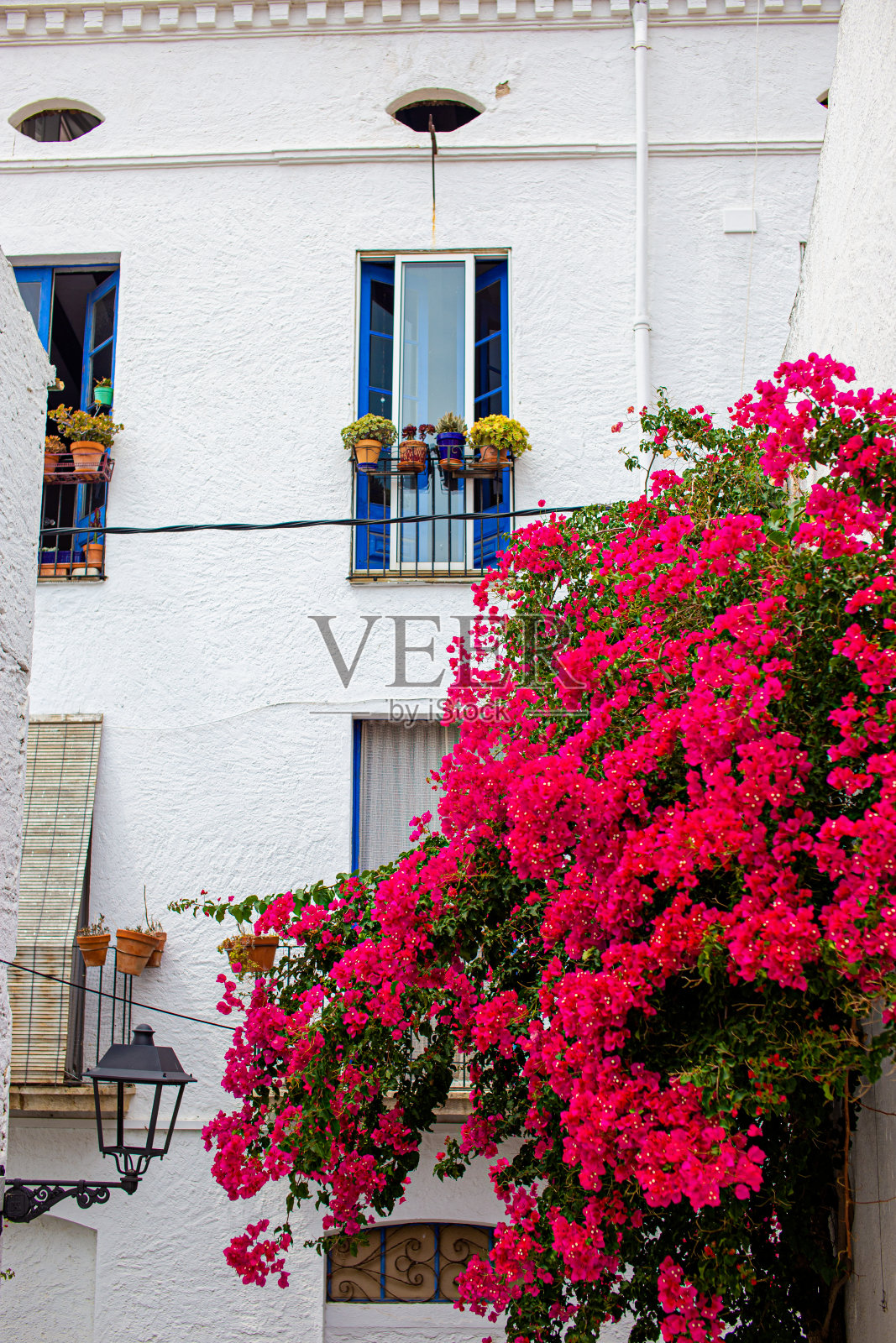 西班牙著名的旅游城市Cadaqués照片摄影图片