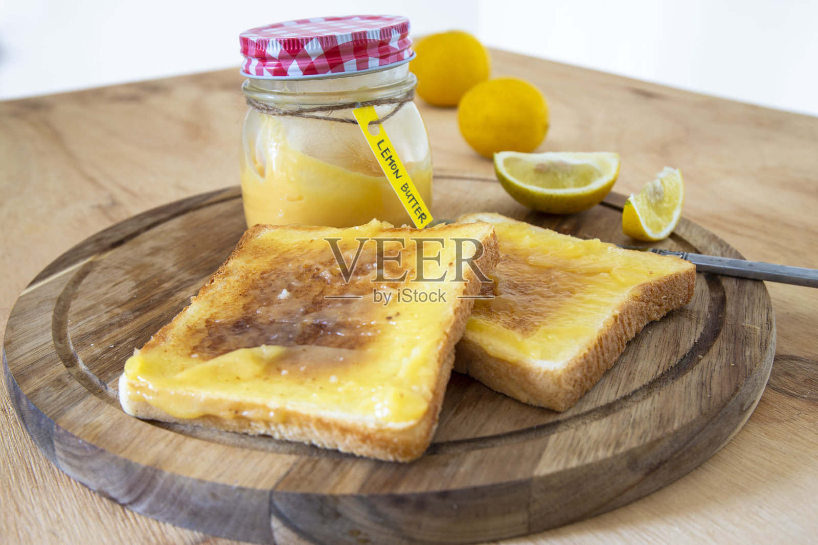柠檬吐司照片摄影图片