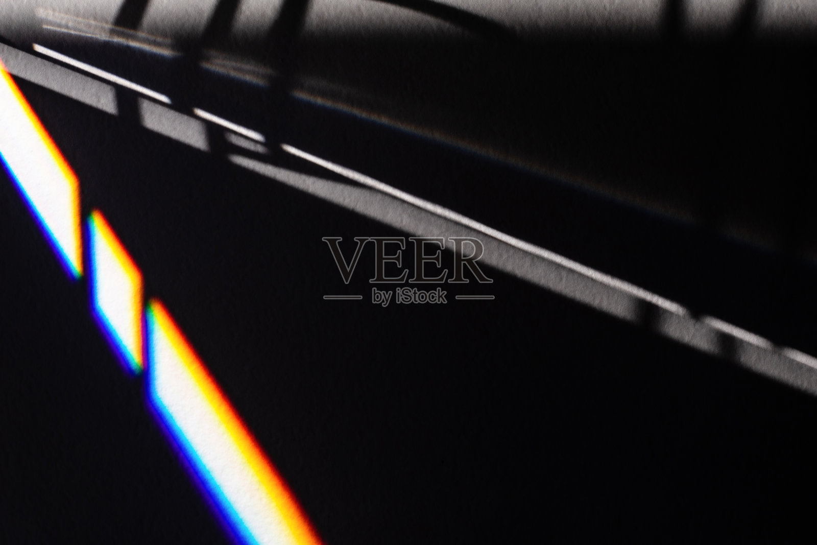 黑色的未来主义阴影，伟大的设计为任何pur照片摄影图片