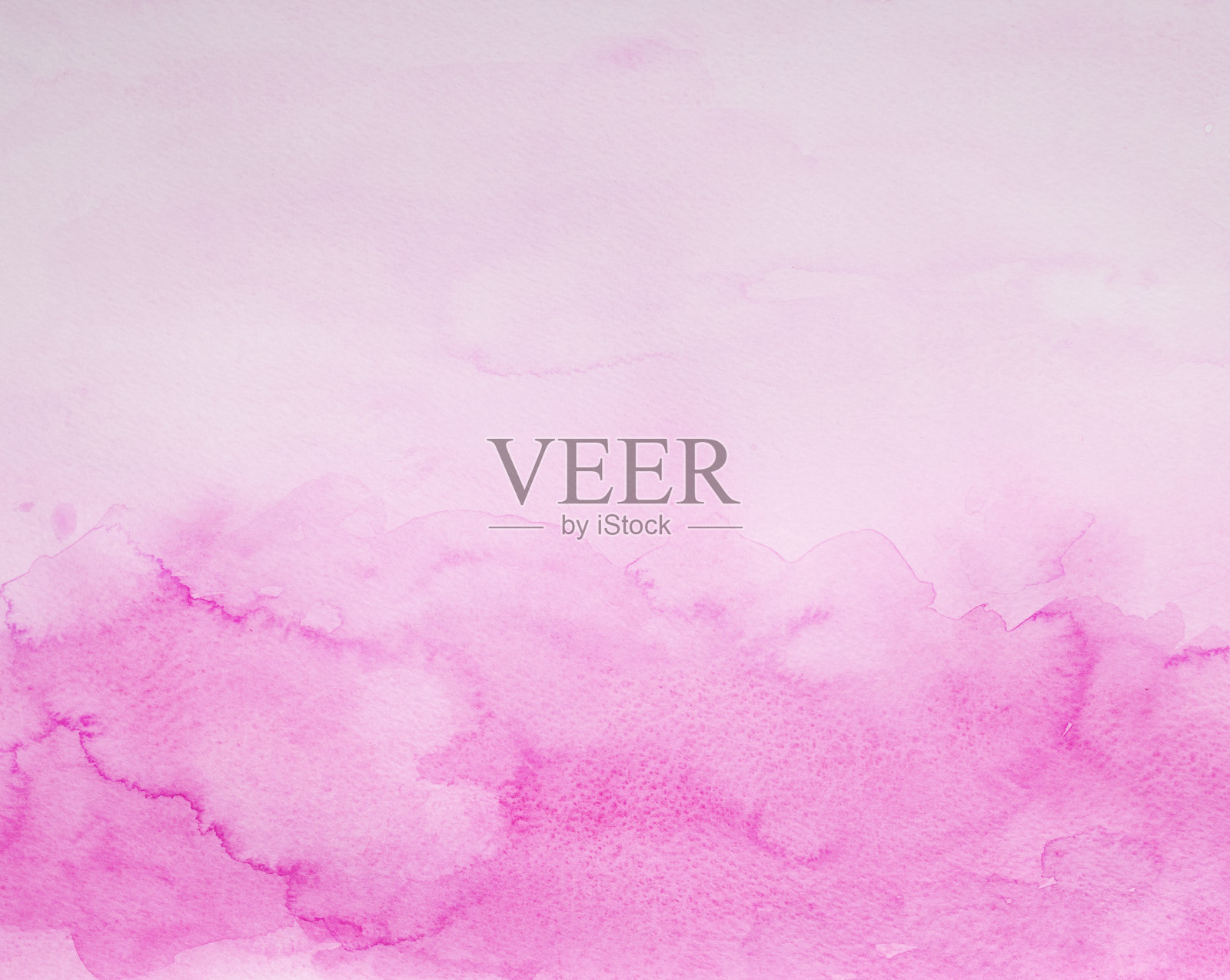 粉红色的软水彩背景在白纸上照片摄影图片