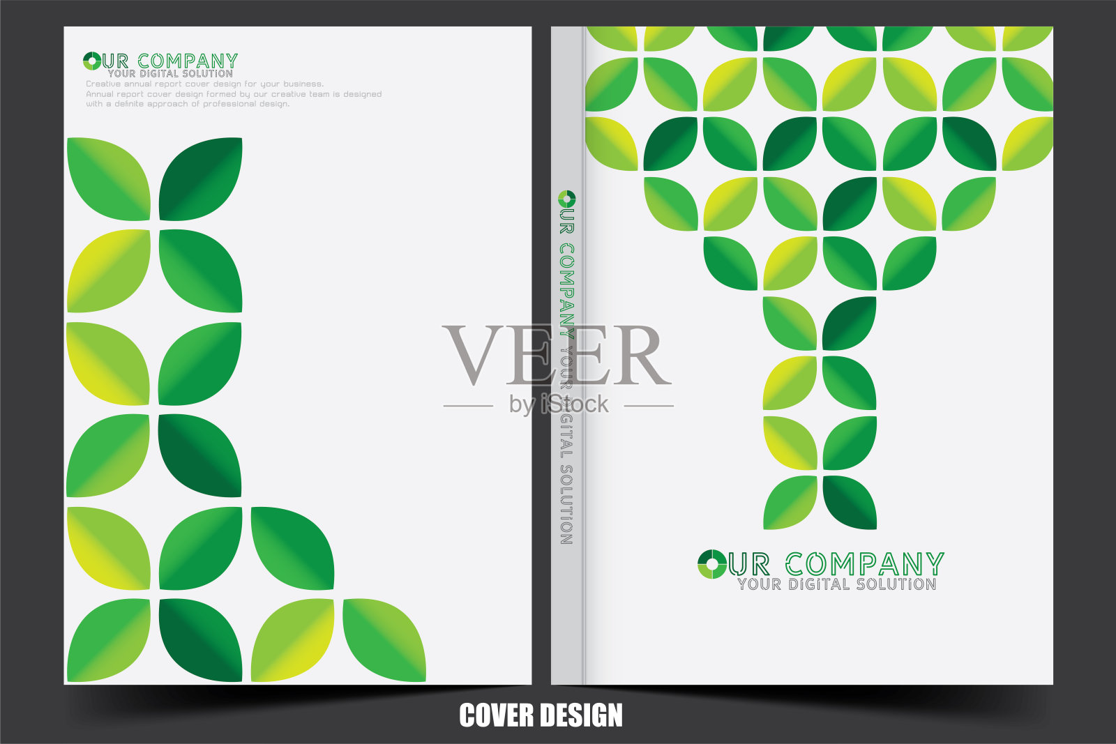 年度报告涵盖您的业务设计插画图片素材