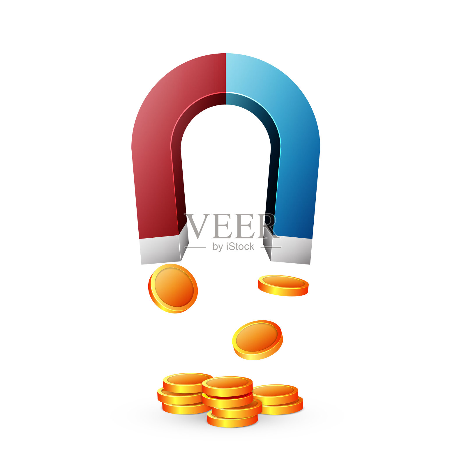 磁铁插画图片素材