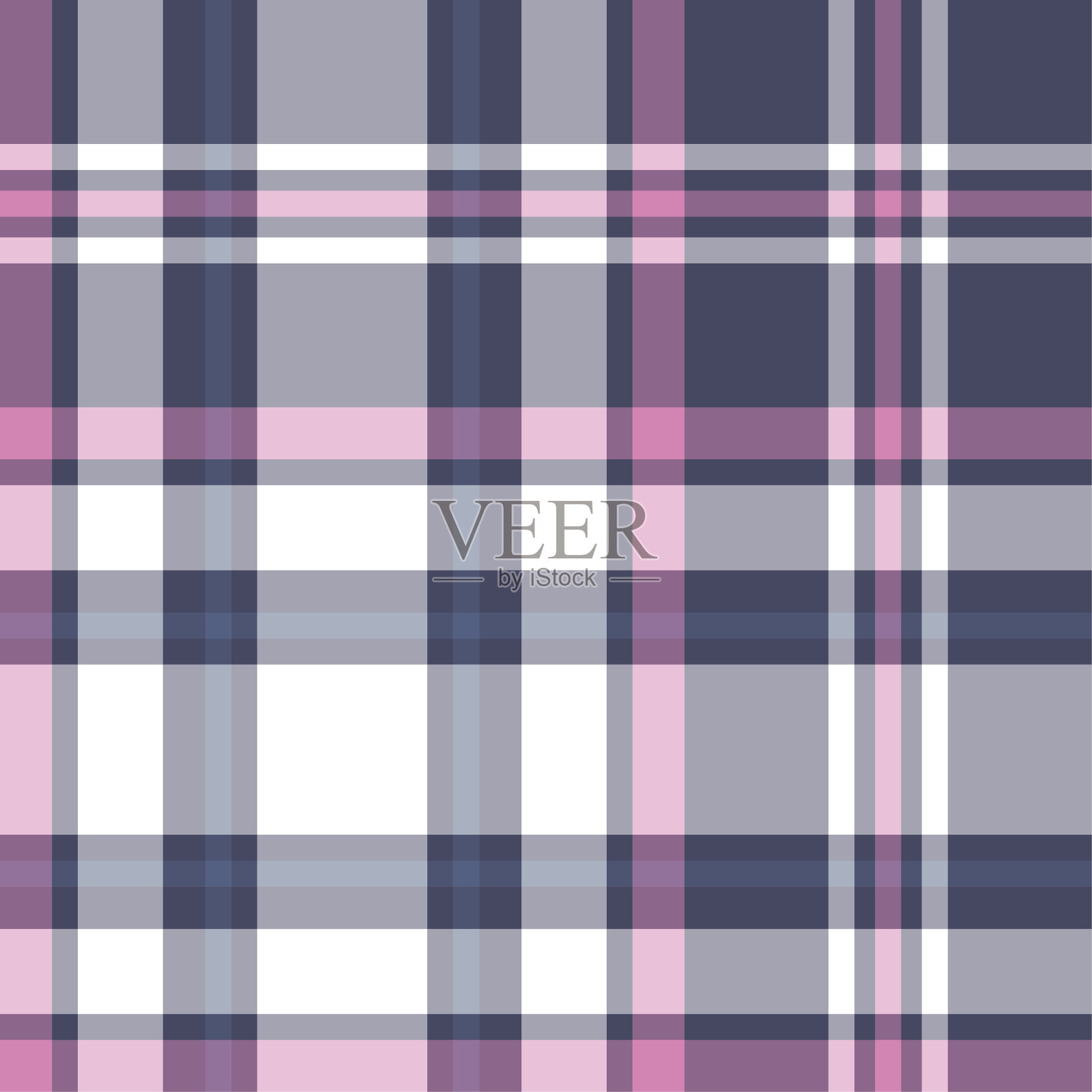 无缝矢量格子图案。格子图案的背景。经典时尚华丽的图案。适用于织物、纺织品、包装、覆盖等。插画图片素材